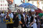 Biberacher Sch�tzenfest Jahrg�ngerumzug 2011: Jahrgang 1961 die 50er
