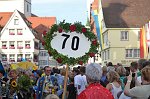 Biberacher Sch�tzenfest Jahrg�ngerumzug 2011: Jahrgang 1941 die 70er