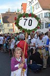 Biberacher Sch�tzenfest Jahrg�ngerumzug 2011: Jahrgang 1941 die 70er