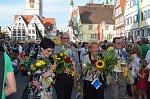 Biberacher Sch�tzenfest Jahrg�ngerumzug 2011: Jahrgang 1941 die 70er