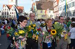 Biberacher Sch�tzenfest Jahrg�ngerumzug 2011: Jahrgang 1941 die 70er