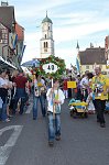 Biberacher Sch�tzenfest Jahrg�ngerumzug 2011: Jahrgang 1961 die 40er zum ersten Mal im Biberacher Jahrg�ngerumzug 