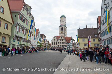 Biberacher Schützenfest 2012 Schützenmontag