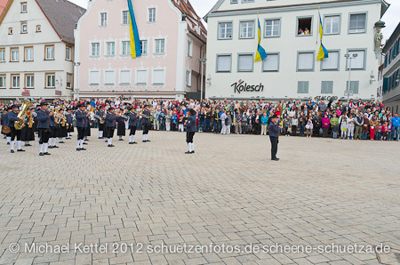 Biberacher Schützenfest 2012 Schützenmontag