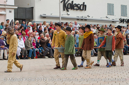 Biberacher Schützenfest 2012 Schützenmontag