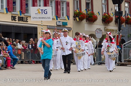 Biberacher Schützenfest 2012 Schützenmontag