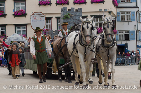 Biberacher Schützenfest 2012 Schützenmontag