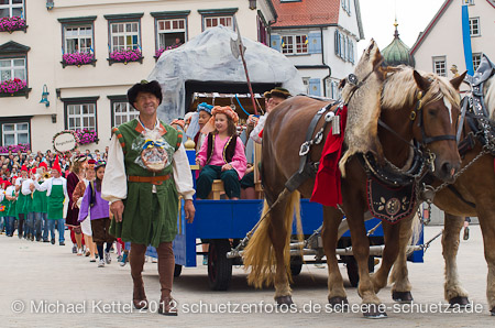 Biberacher Schützenfest 2012 Schützenmontag