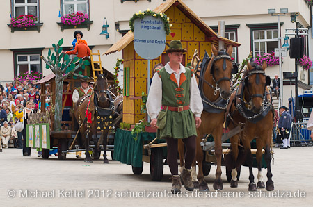 Biberacher Schützenfest 2012 Schützenmontag