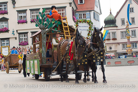 Biberacher Schützenfest 2012 Schützenmontag