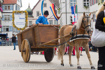 Biberacher Schützenfest 2012 Schützenmontag