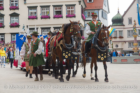 Biberacher Schützenfest 2012 Schützenmontag