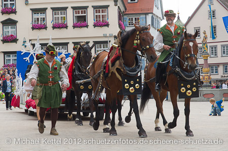 Biberacher Schützenfest 2012 Schützenmontag