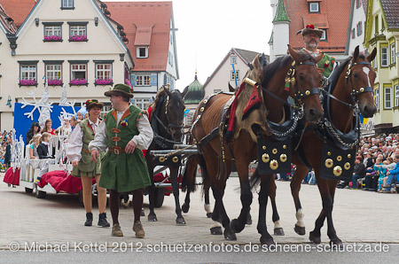 Biberacher Schützenfest 2012 Schützenmontag