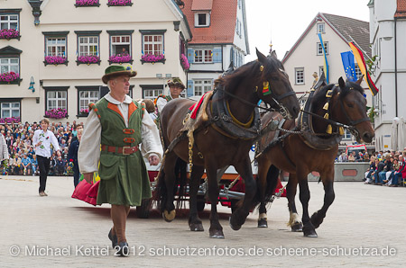 Biberacher Schützenfest 2012 Schützenmontag