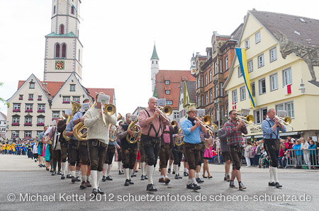Biberacher Schützenfest 2012 Schützenmontag