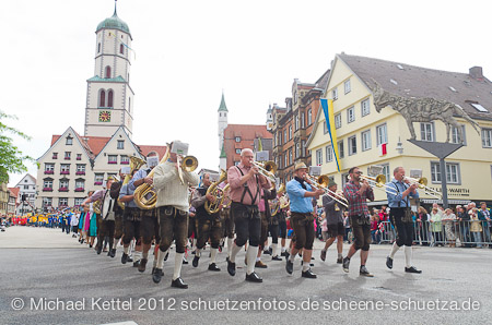 Biberacher Schützenfest 2012 Schützenmontag