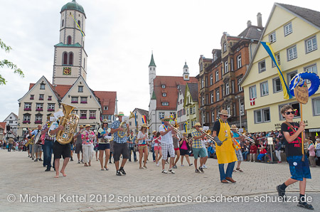Biberacher Schützenfest 2012 Schützenmontag