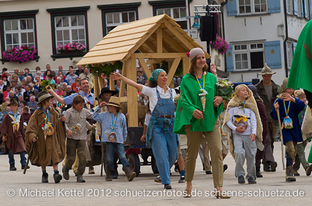 Biberacher Schützenfest 2012 Schützenmontag