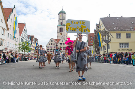 Biberacher Schützenfest 2012 Schützenmontag