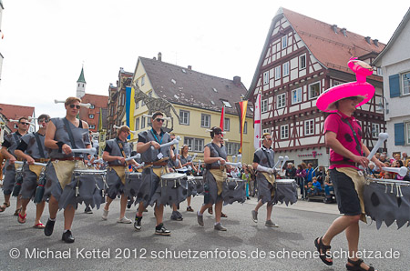 Biberacher Schützenfest 2012 Schützenmontag