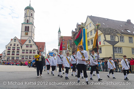 Biberacher Schützenfest 2012 Schützenmontag