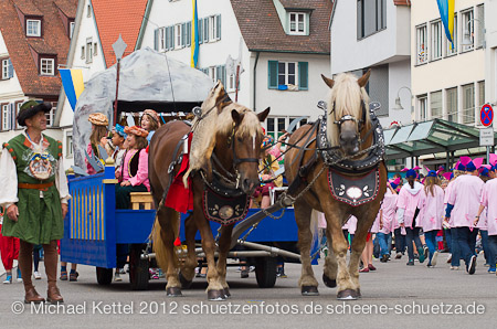 Biberacher Schützenfest 2012 Schützenmontag