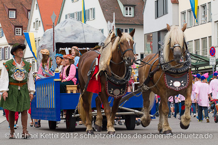 Biberacher Schützenfest 2012 Schützenmontag