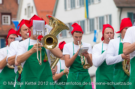 Biberacher Schützenfest 2012 Schützenmontag