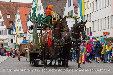 Biberacher Schützenfest 2012 Schützenmontag