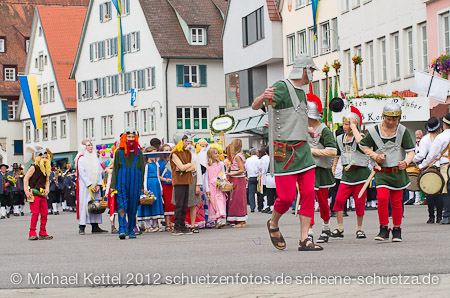 Biberacher Schützenfest 2012 Schützenmontag