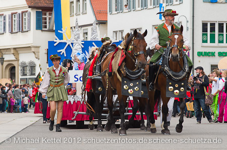 Biberacher Schützenfest 2012 Schützenmontag