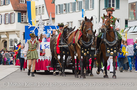 Biberacher Schützenfest 2012 Schützenmontag