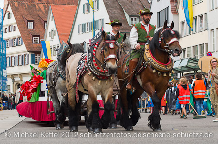 Biberacher Schützenfest 2012 Schützenmontag