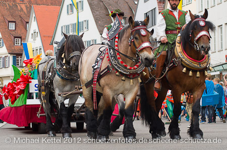 Biberacher Schützenfest 2012 Schützenmontag