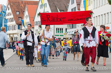 Biberacher Schützenfest 2012 Schützenmontag