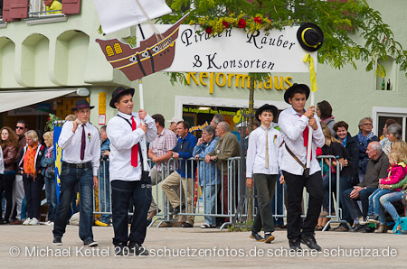 Biberacher Schützenfest 2012 Schützenmontag
