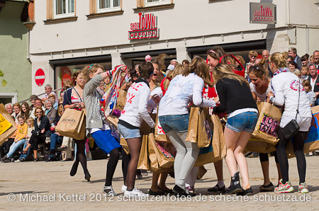 Biberacher Schützenfest 2012 Schützenmontag