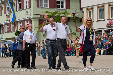 Biberacher Schützenfest 2012 Schützenmontag