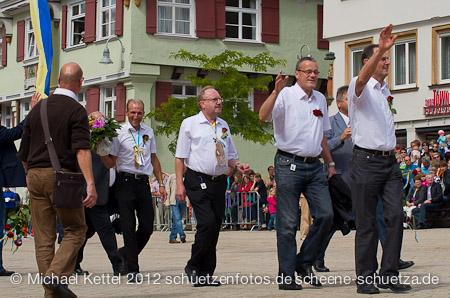 Biberacher Schützenfest 2012 Schützenmontag